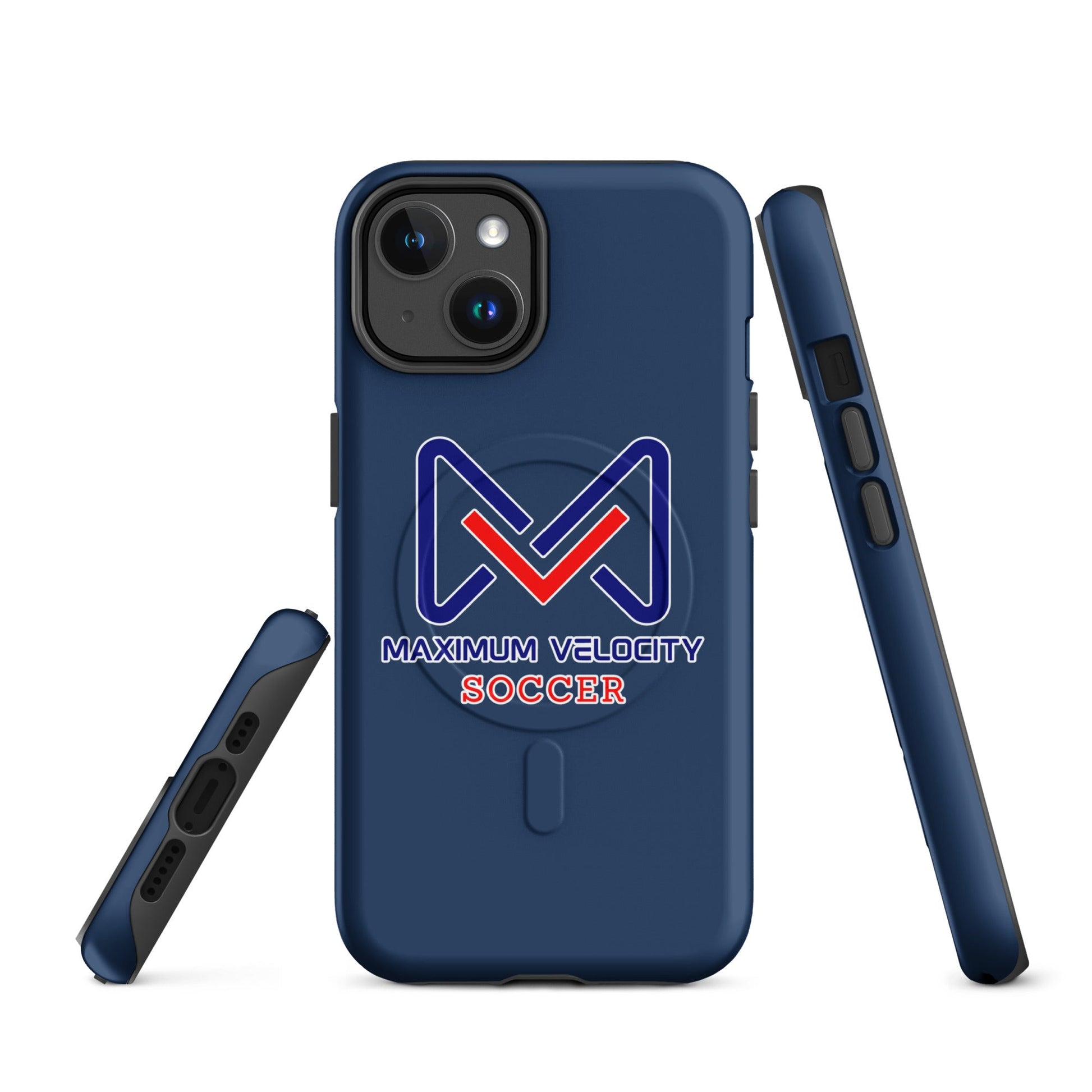 Magsafe Tough Case for iPhone | Maximum Velocity Youth Sports | Crest Logo