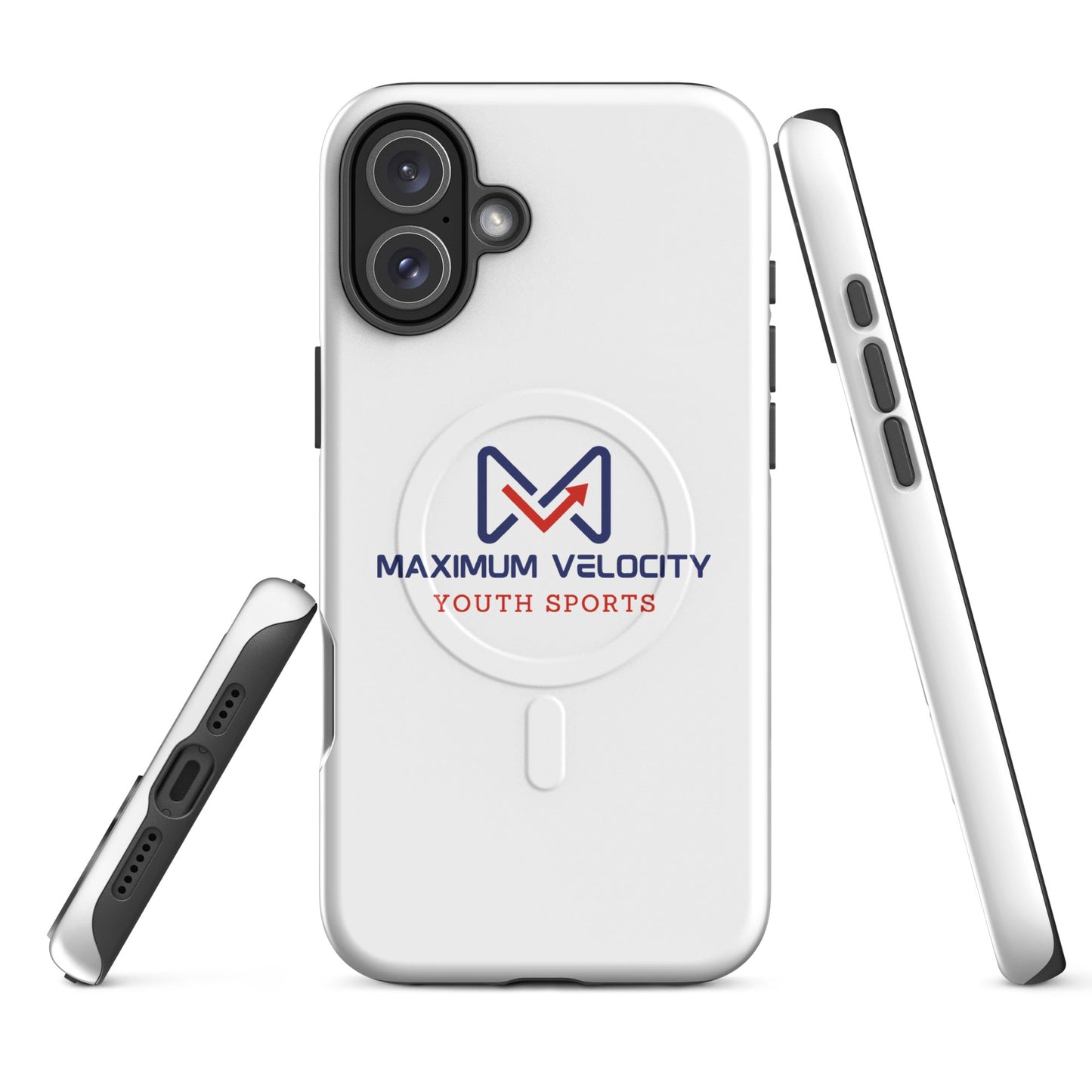 Magsafe Tough Case for iPhone | Maximum Velocity Youth Sports | Emblem Logo