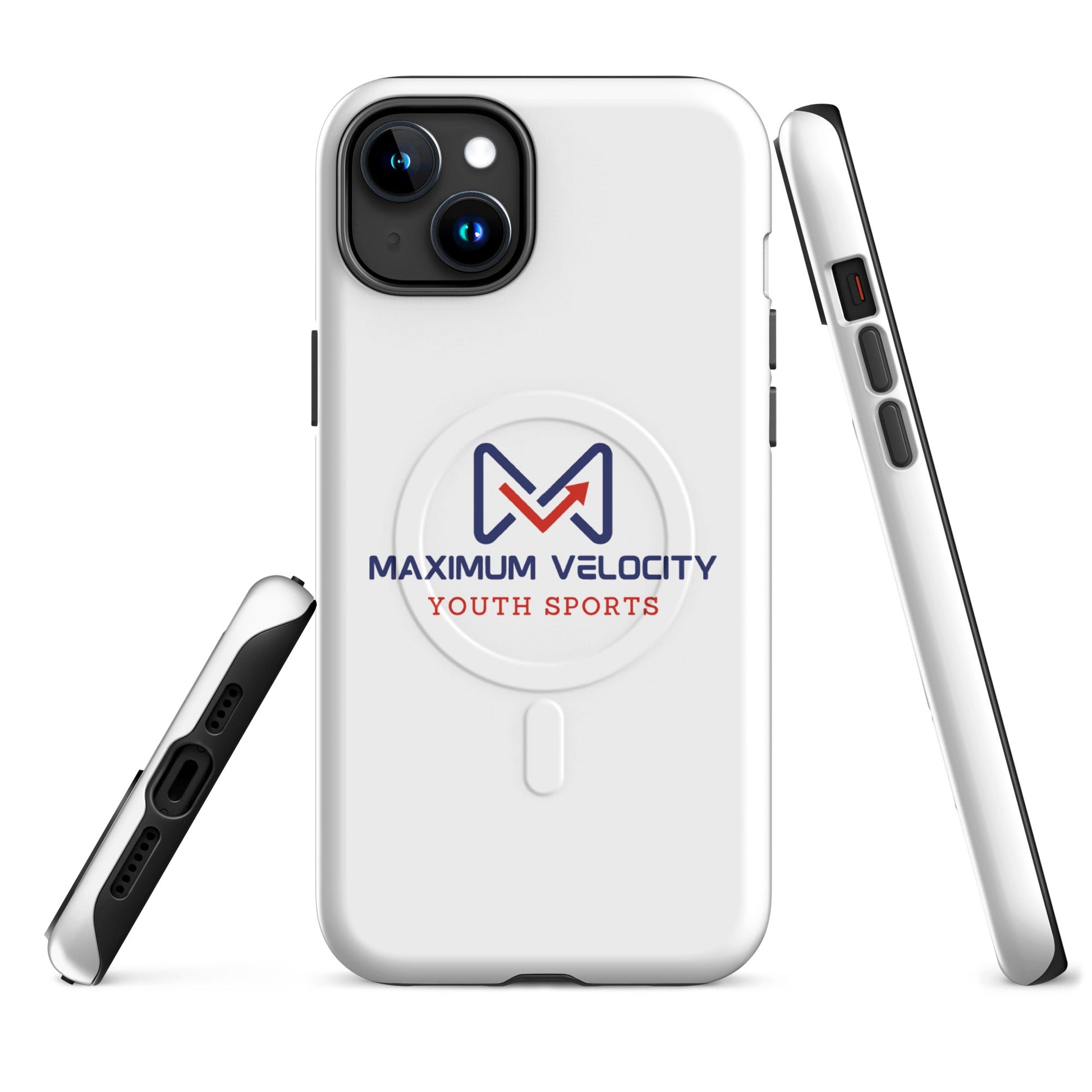 Magsafe Tough Case for iPhone | Maximum Velocity Youth Sports | Emblem Logo