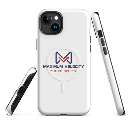Magsafe Tough Case for iPhone | Maximum Velocity Youth Sports | Emblem Logo