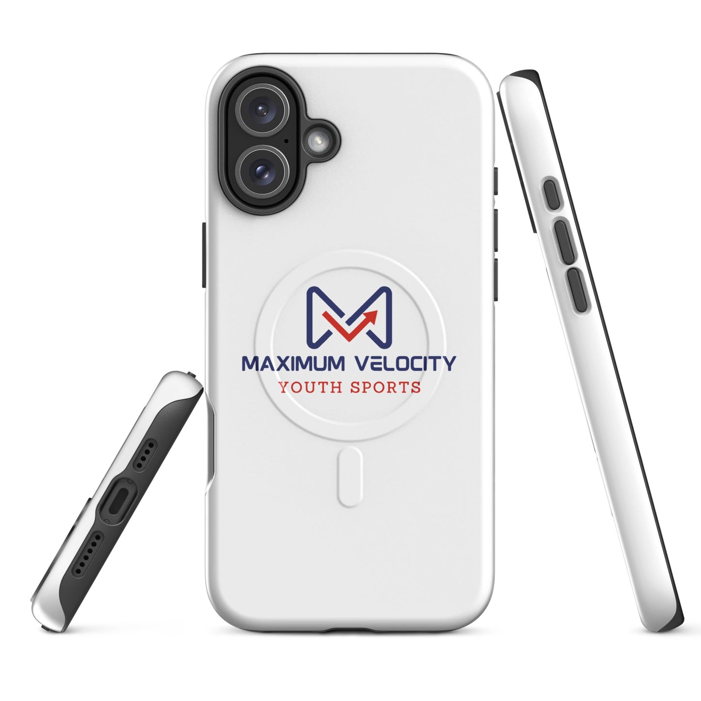 Magsafe Tough Case for iPhone | Maximum Velocity Youth Sports | Emblem Logo