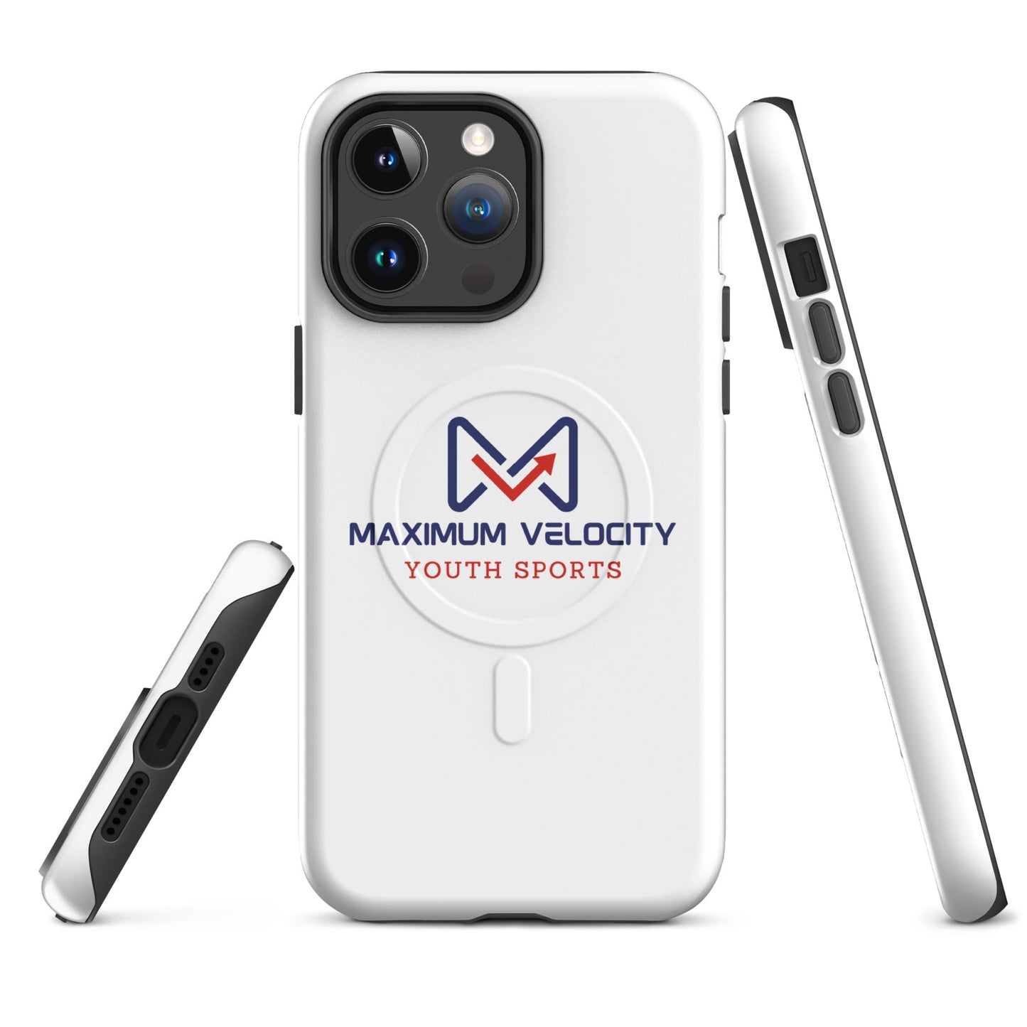 Magsafe Tough Case for iPhone | Maximum Velocity Youth Sports | Emblem Logo