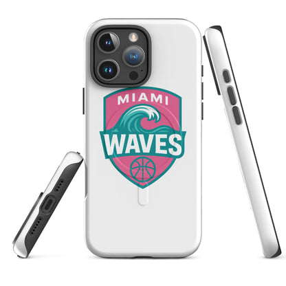 Magsafe Tough Case for iPhone | Miami Waves | Shield Logo