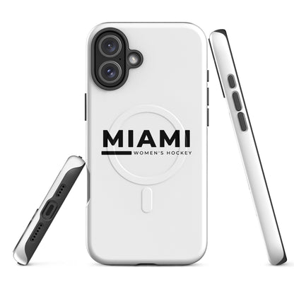 Magsafe Tough Case for iPhone | Miami Women's Hockey | Lettermark Logo