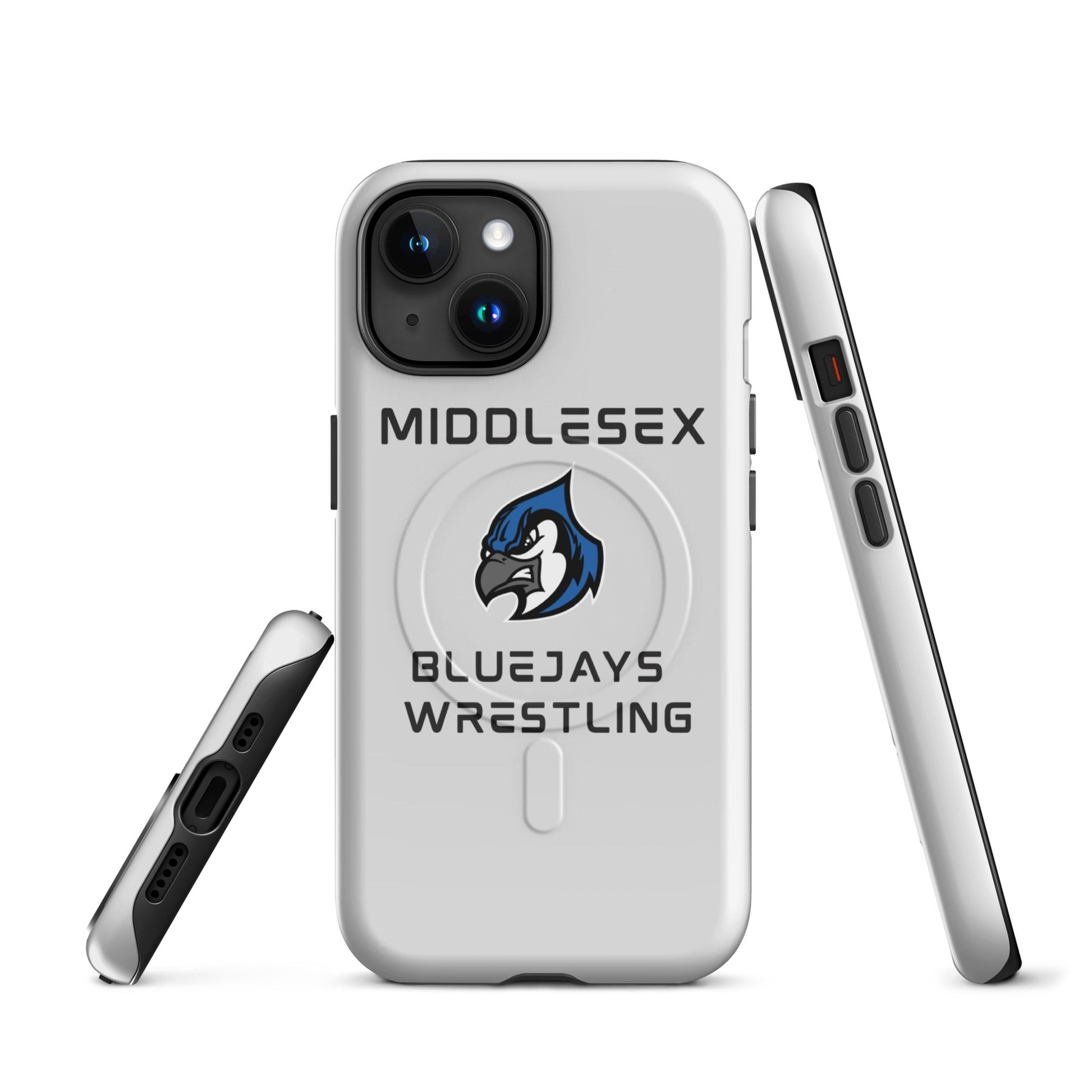 Magsafe Tough Case for iPhone | Middlesex Bluejays Wrestling | Bluejays Logo