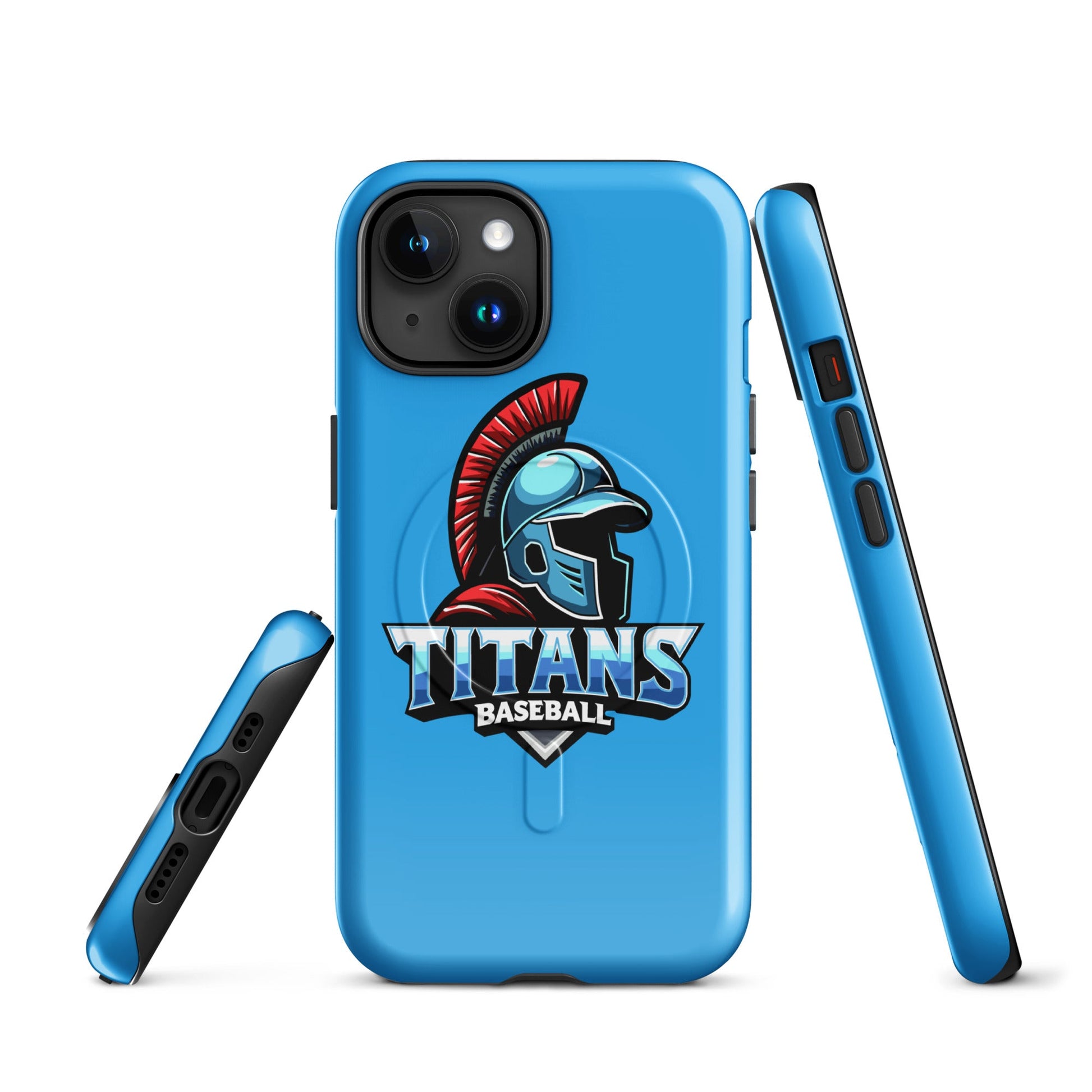 Magsafe Tough Case for iPhone | Mighty Titans Baseball | Crest Logo