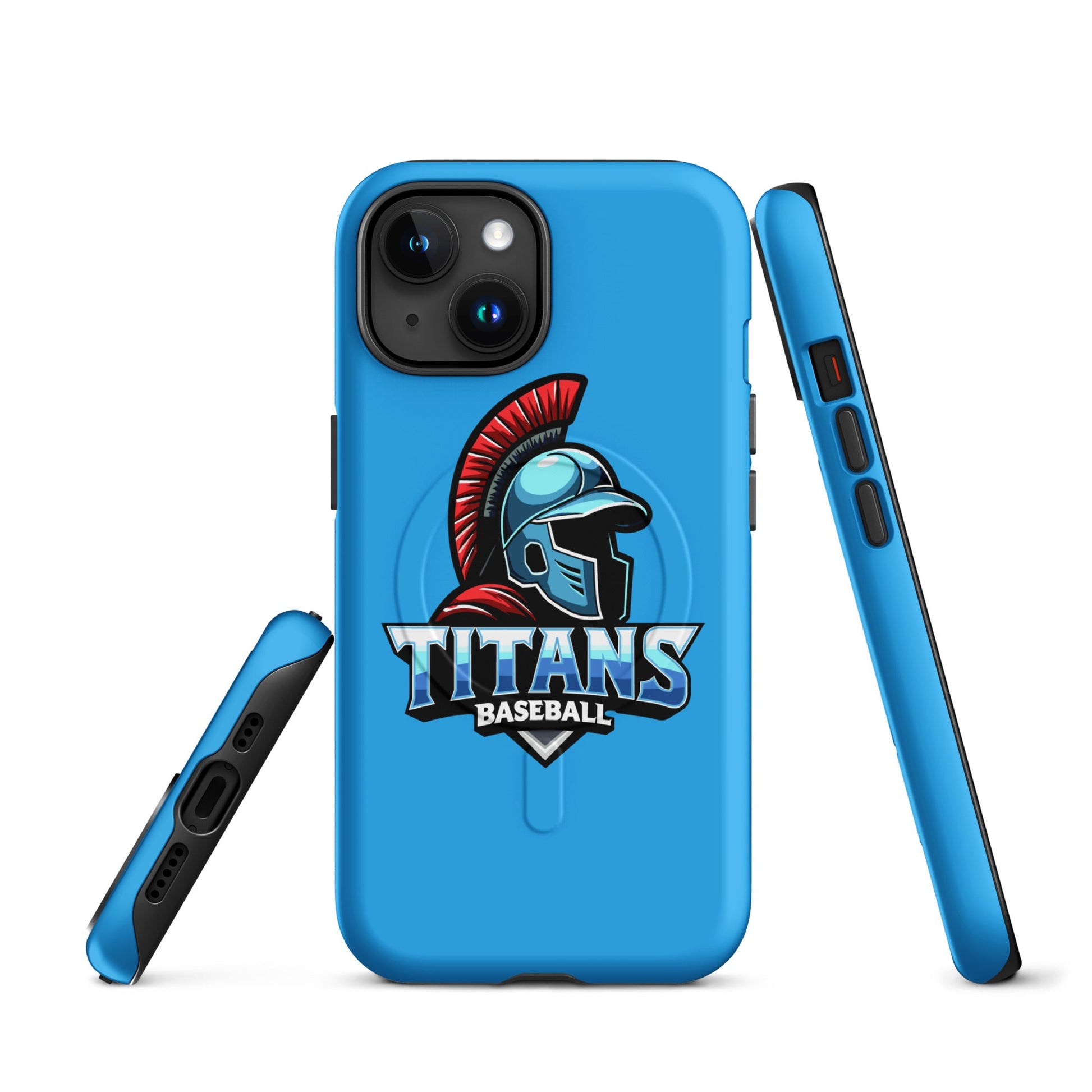 Magsafe Tough Case for iPhone | Mighty Titans Baseball | Crest Logo