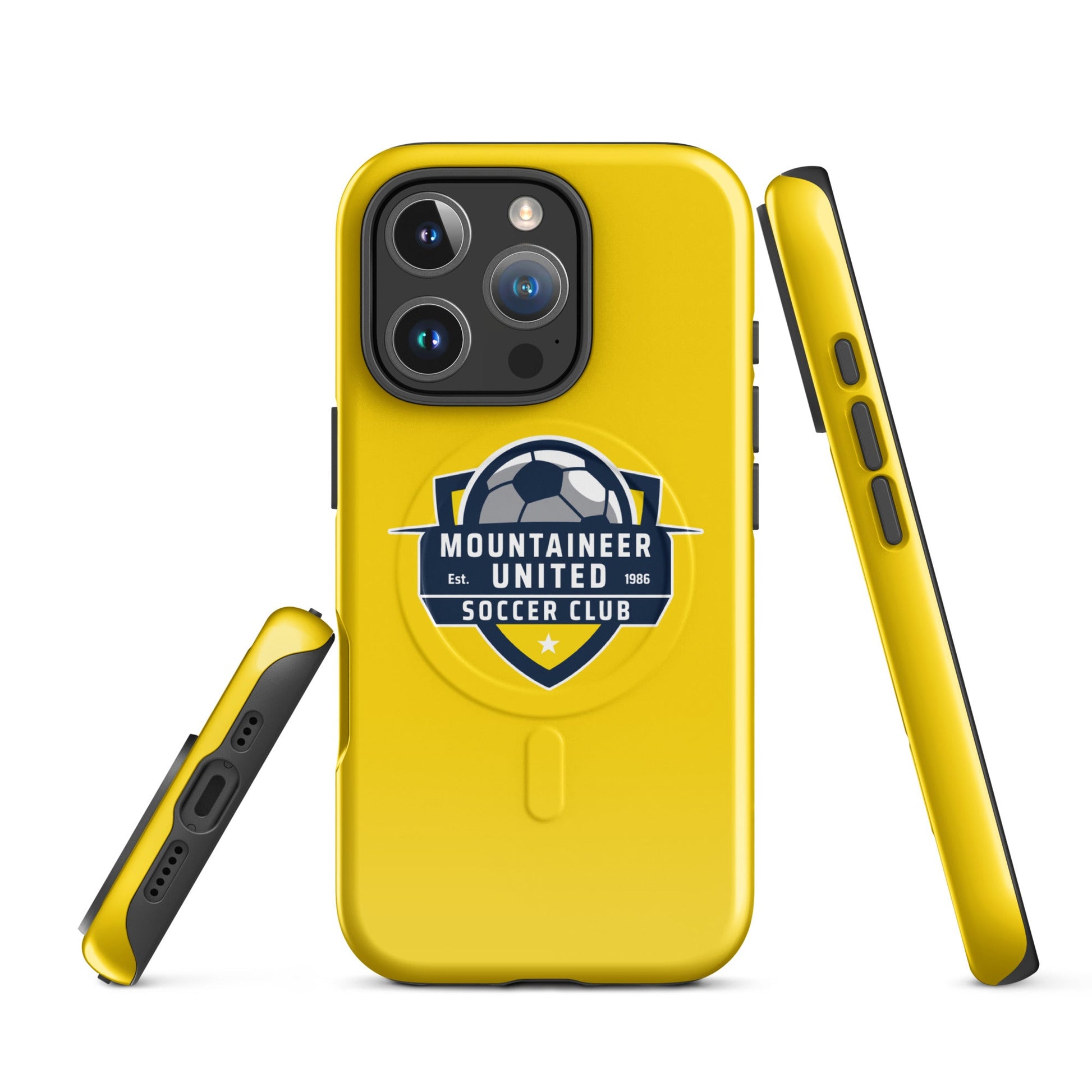 Magsafe Tough Case for iPhone | Mountaineer United Soccer Club | Alpine Crest Logo