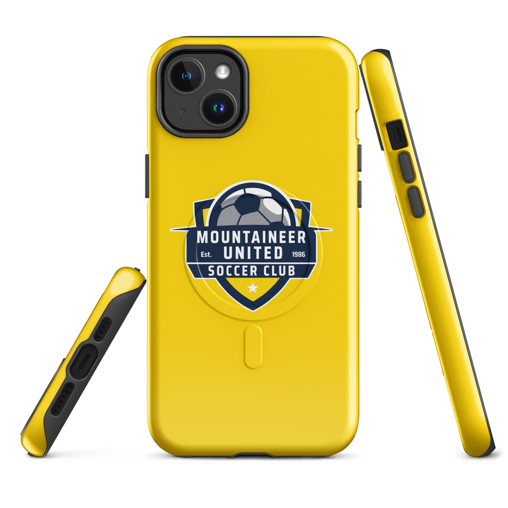 Magsafe Tough Case for iPhone | Mountaineer United Soccer Club | Alpine Crest Logo
