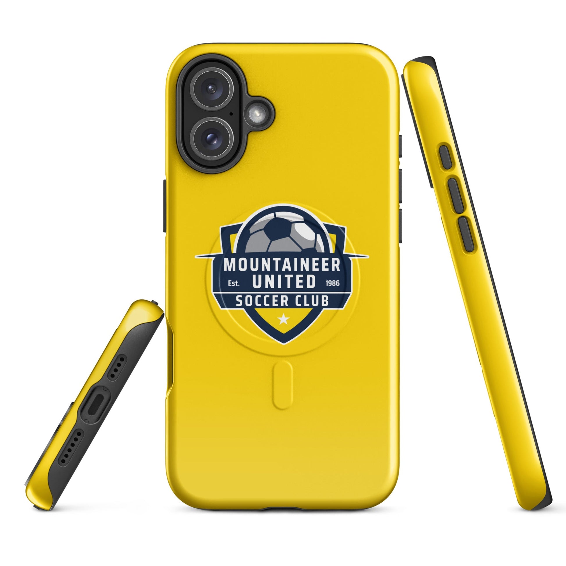 Magsafe Tough Case for iPhone | Mountaineer United Soccer Club | Alpine Crest Logo