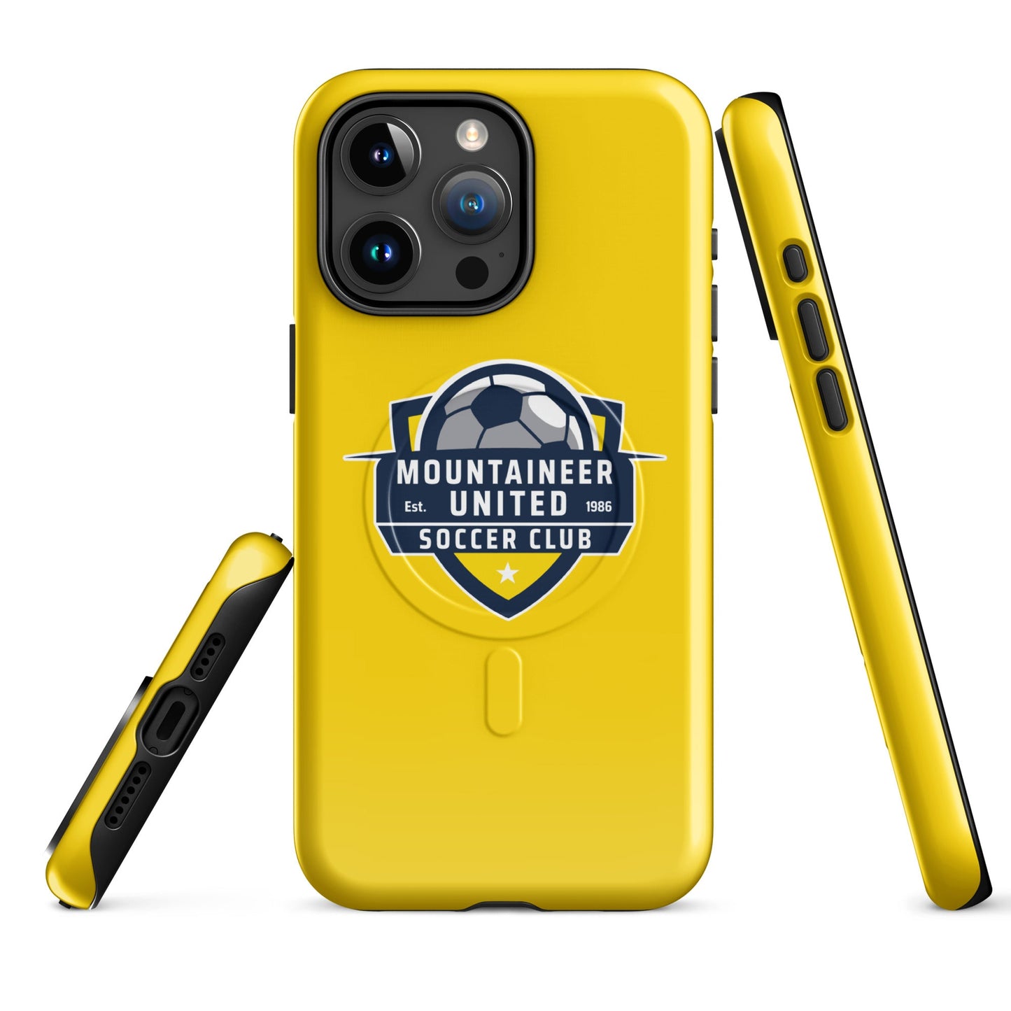 Magsafe Tough Case for iPhone | Mountaineer United Soccer Club | Alpine Crest Logo