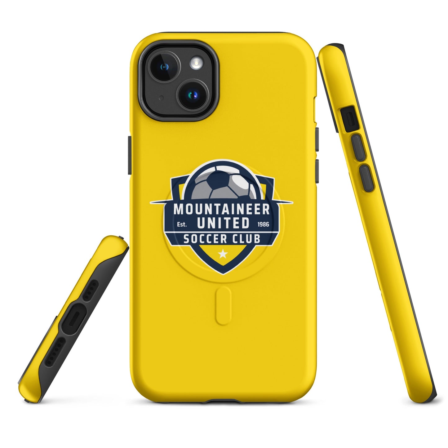 Magsafe Tough Case for iPhone | Mountaineer United Soccer Club | Alpine Crest Logo