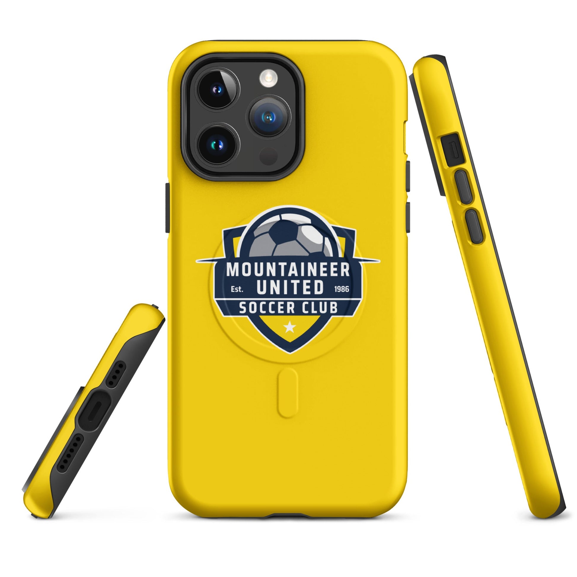 Magsafe Tough Case for iPhone | Mountaineer United Soccer Club | Alpine Crest Logo