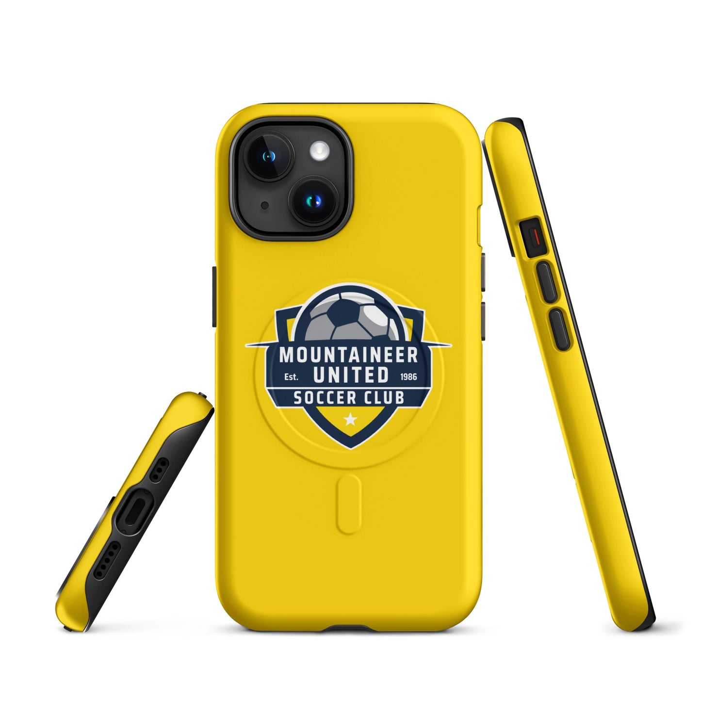 Magsafe Tough Case for iPhone | Mountaineer United Soccer Club | Alpine Crest Logo