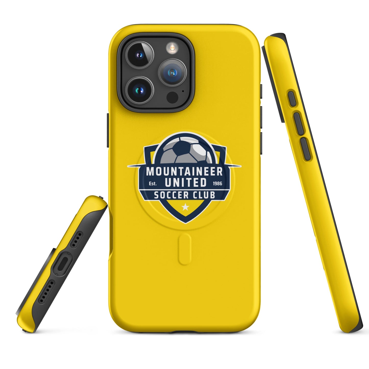 Magsafe Tough Case for iPhone | Mountaineer United Soccer Club | Alpine Crest Logo