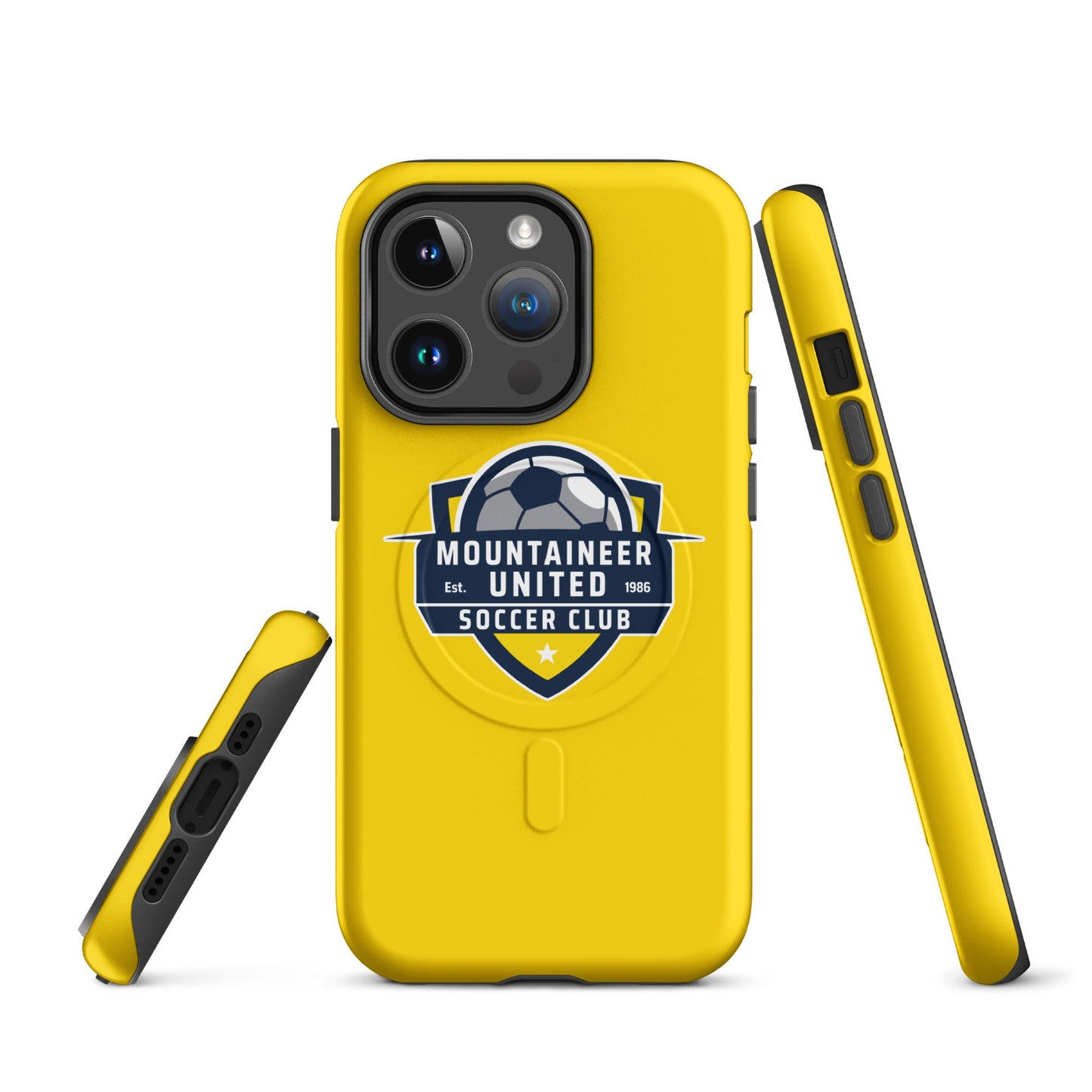 Magsafe Tough Case for iPhone | Mountaineer United Soccer Club | Alpine Crest Logo