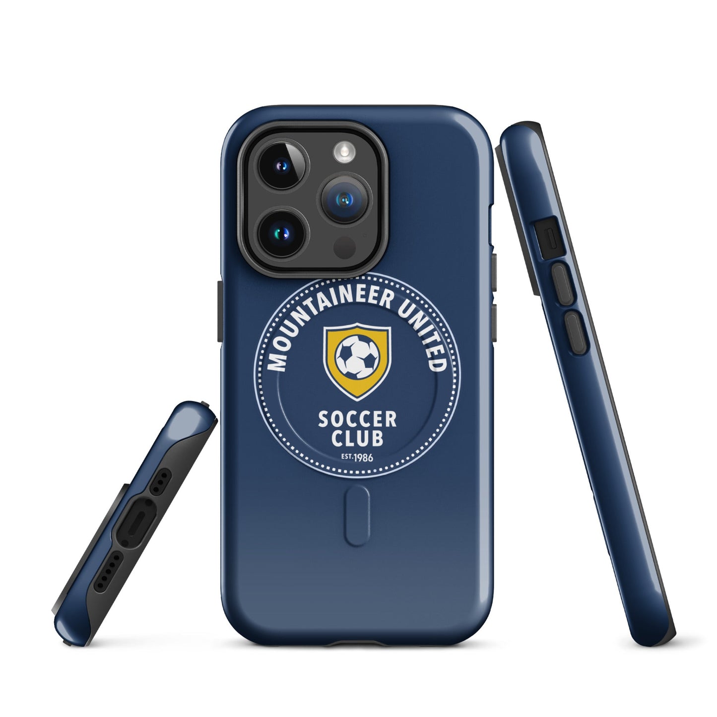 Magsafe Tough Case for iPhone | Mountaineer United Soccer Club | Badge Logo