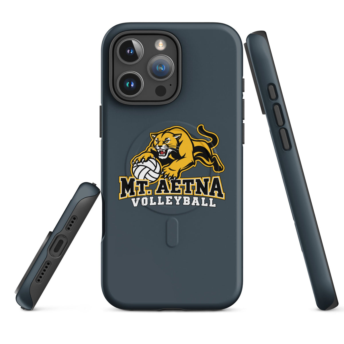 Magsafe Tough Case for iPhone | Mt. Aetna Adventist School | Volleyball Apex Logo