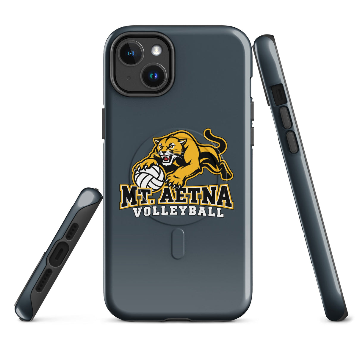 Magsafe Tough Case for iPhone | Mt. Aetna Adventist School | Volleyball Apex Logo