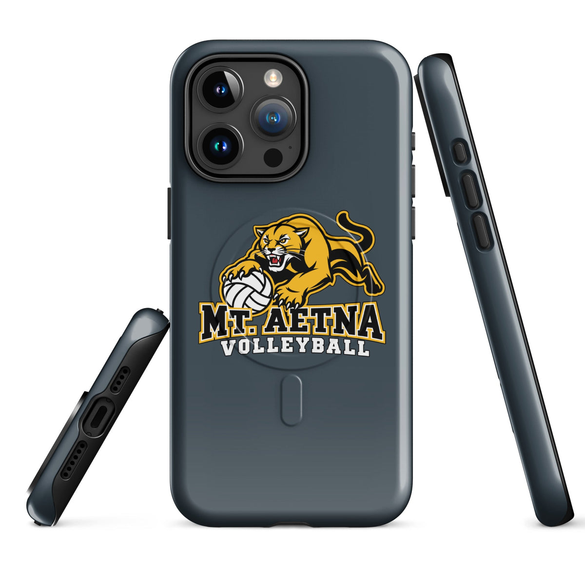 Magsafe Tough Case for iPhone | Mt. Aetna Adventist School | Volleyball Apex Logo