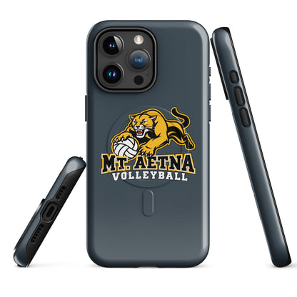 Magsafe Tough Case for iPhone | Mt. Aetna Adventist School | Volleyball Apex Logo