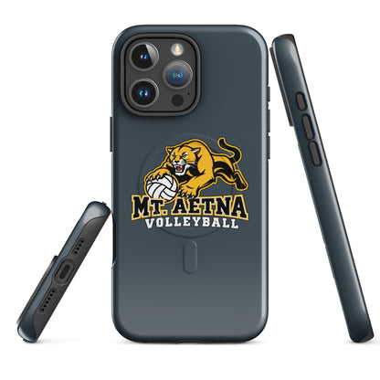Magsafe Tough Case for iPhone | Mt. Aetna Adventist School | Volleyball Apex Logo