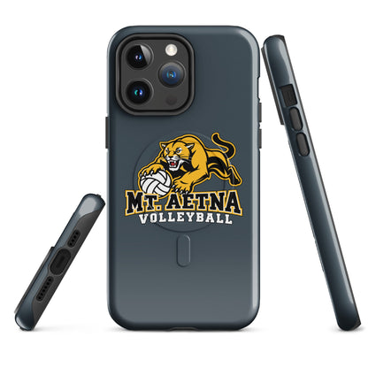 Magsafe Tough Case for iPhone | Mt. Aetna Adventist School | Volleyball Apex Logo