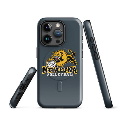 Magsafe Tough Case for iPhone | Mt. Aetna Adventist School | Volleyball Apex Logo