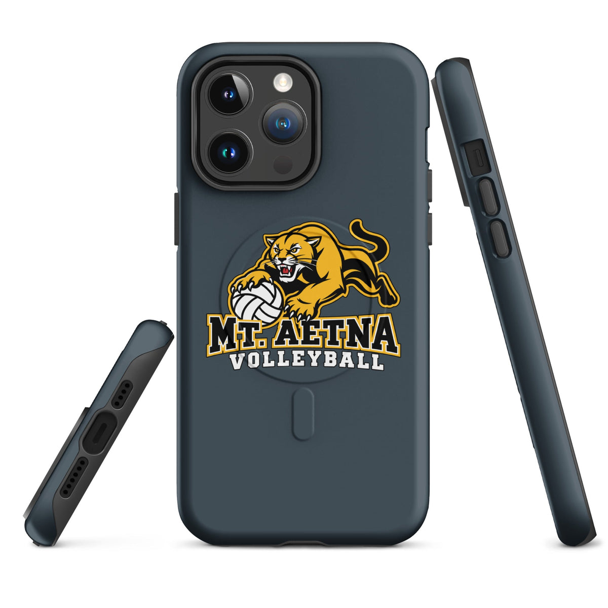 Magsafe Tough Case for iPhone | Mt. Aetna Adventist School | Volleyball Apex Logo
