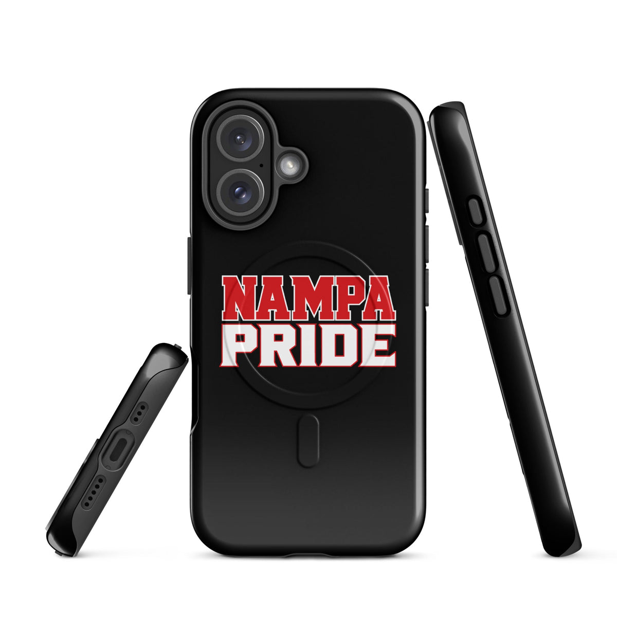 Magsafe Tough Case for iPhone | Nampa Pride | Letter Mark Logo