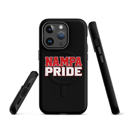 Magsafe Tough Case for iPhone | Nampa Pride | Letter Mark Logo