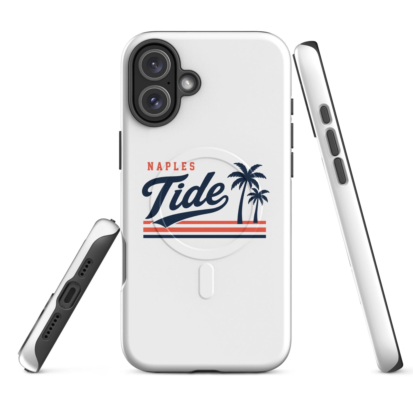 Magsafe Tough Case for iPhone | Naples Tide | Crest Logo