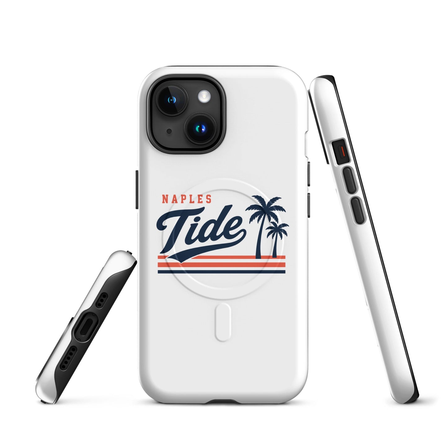 Magsafe Tough Case for iPhone | Naples Tide | Crest Logo