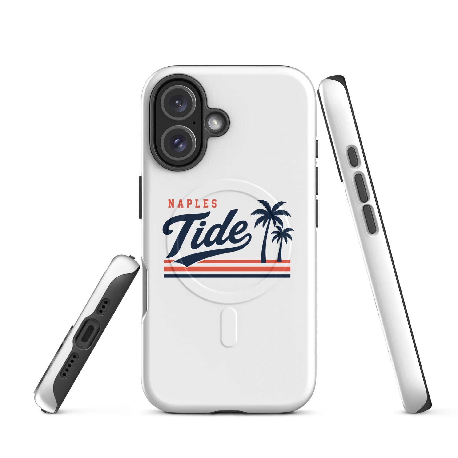 Magsafe Tough Case for iPhone | Naples Tide | Crest Logo