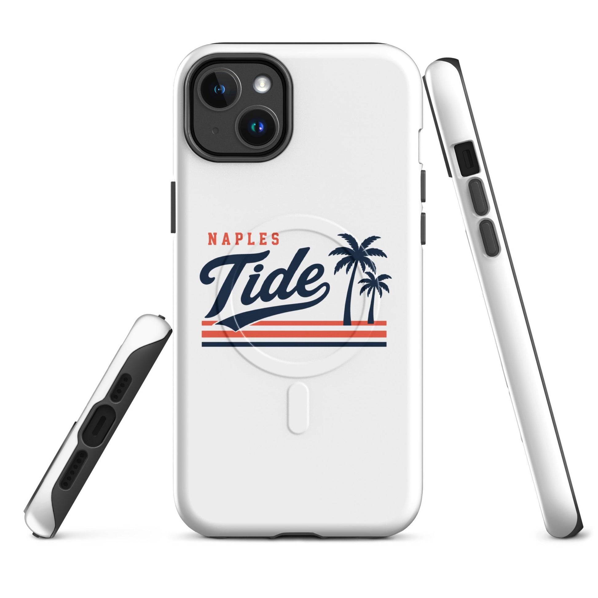 Magsafe Tough Case for iPhone | Naples Tide | Crest Logo