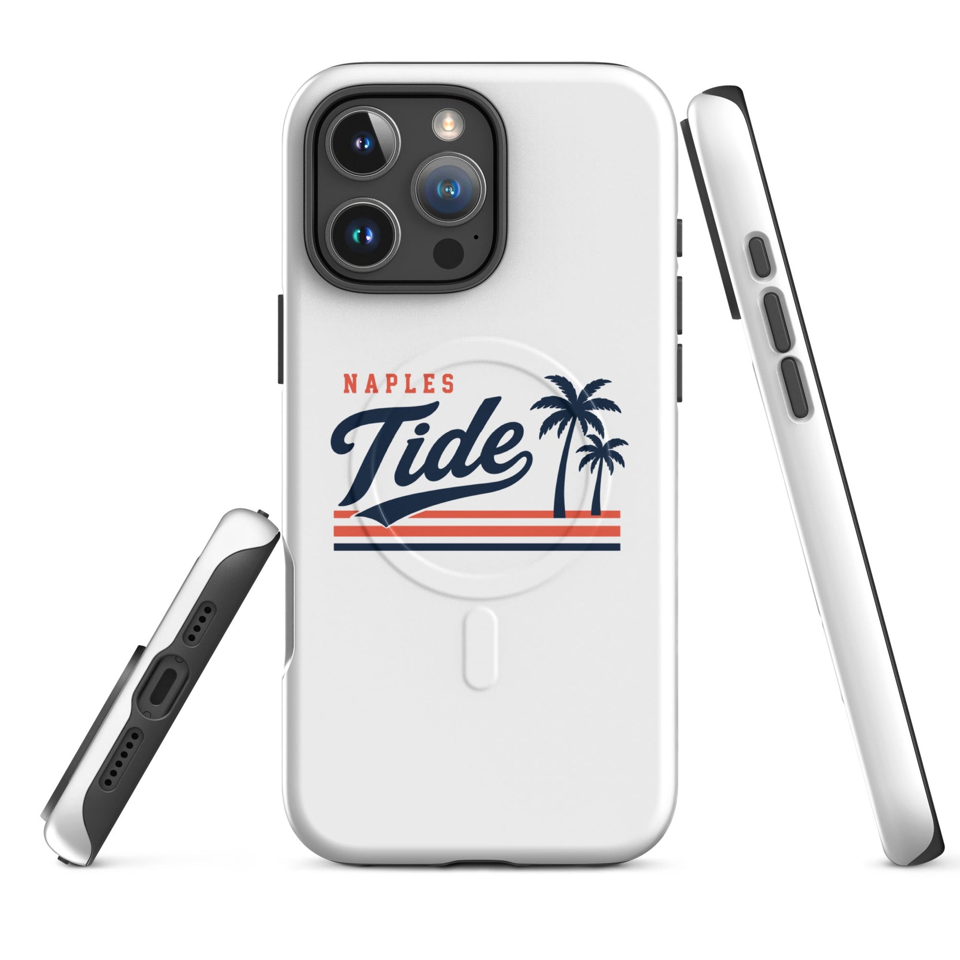 Magsafe Tough Case for iPhone | Naples Tide | Crest Logo