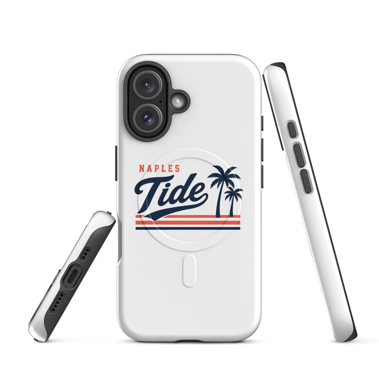 Magsafe Tough Case for iPhone | Naples Tide | Crest Logo