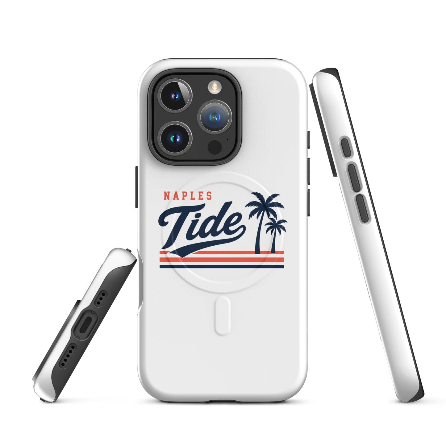 Magsafe Tough Case for iPhone | Naples Tide | Crest Logo