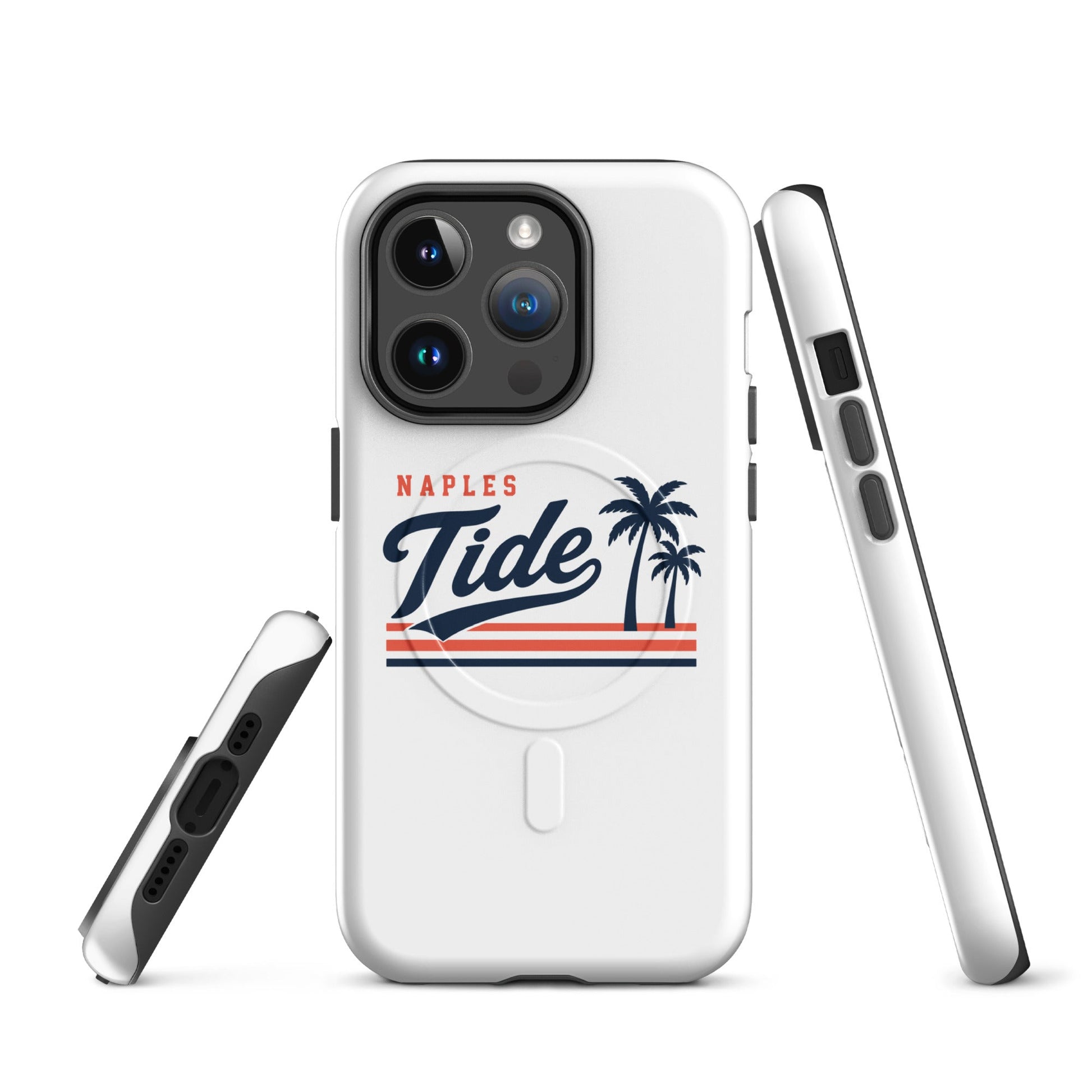Magsafe Tough Case for iPhone | Naples Tide | Crest Logo