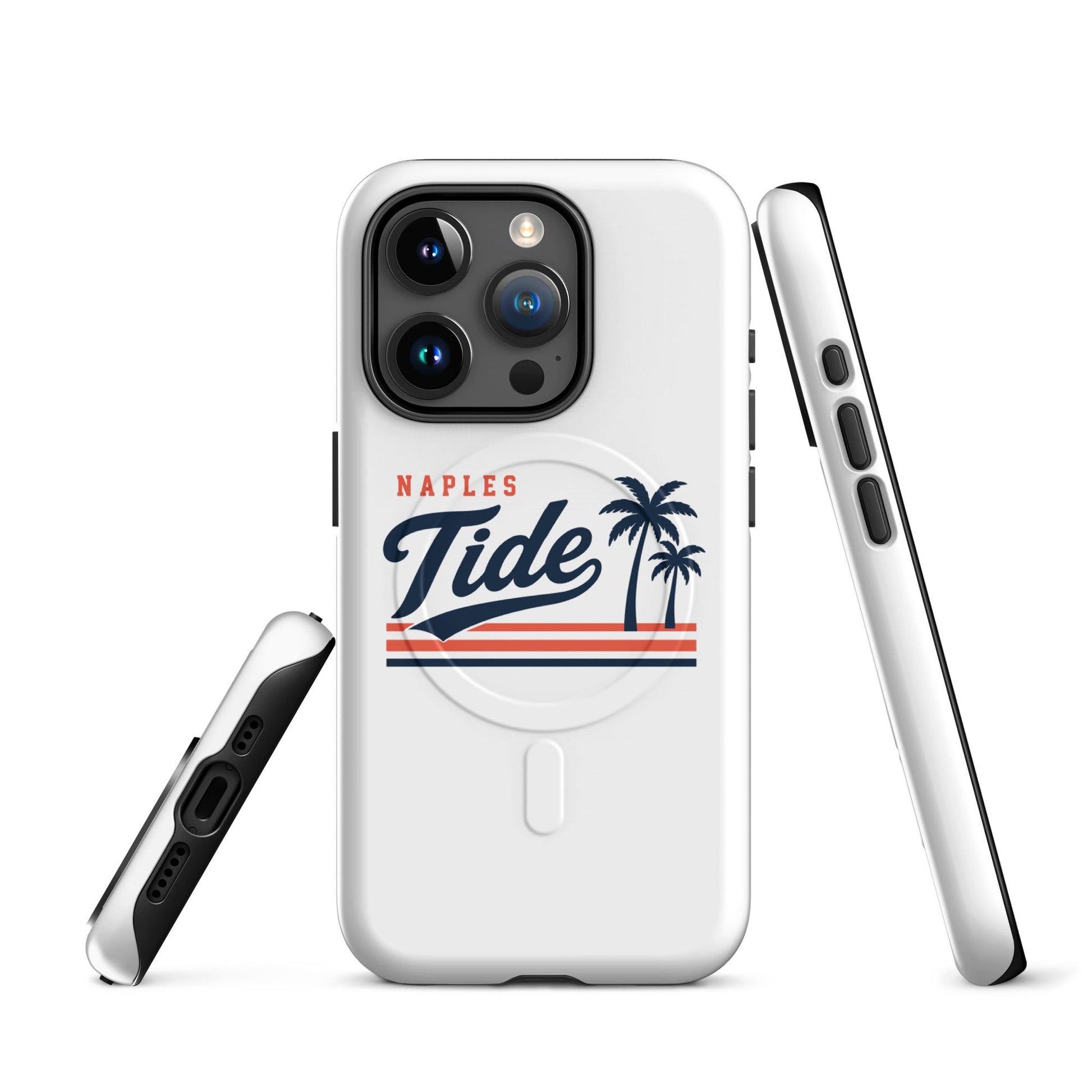 Magsafe Tough Case for iPhone | Naples Tide | Crest Logo