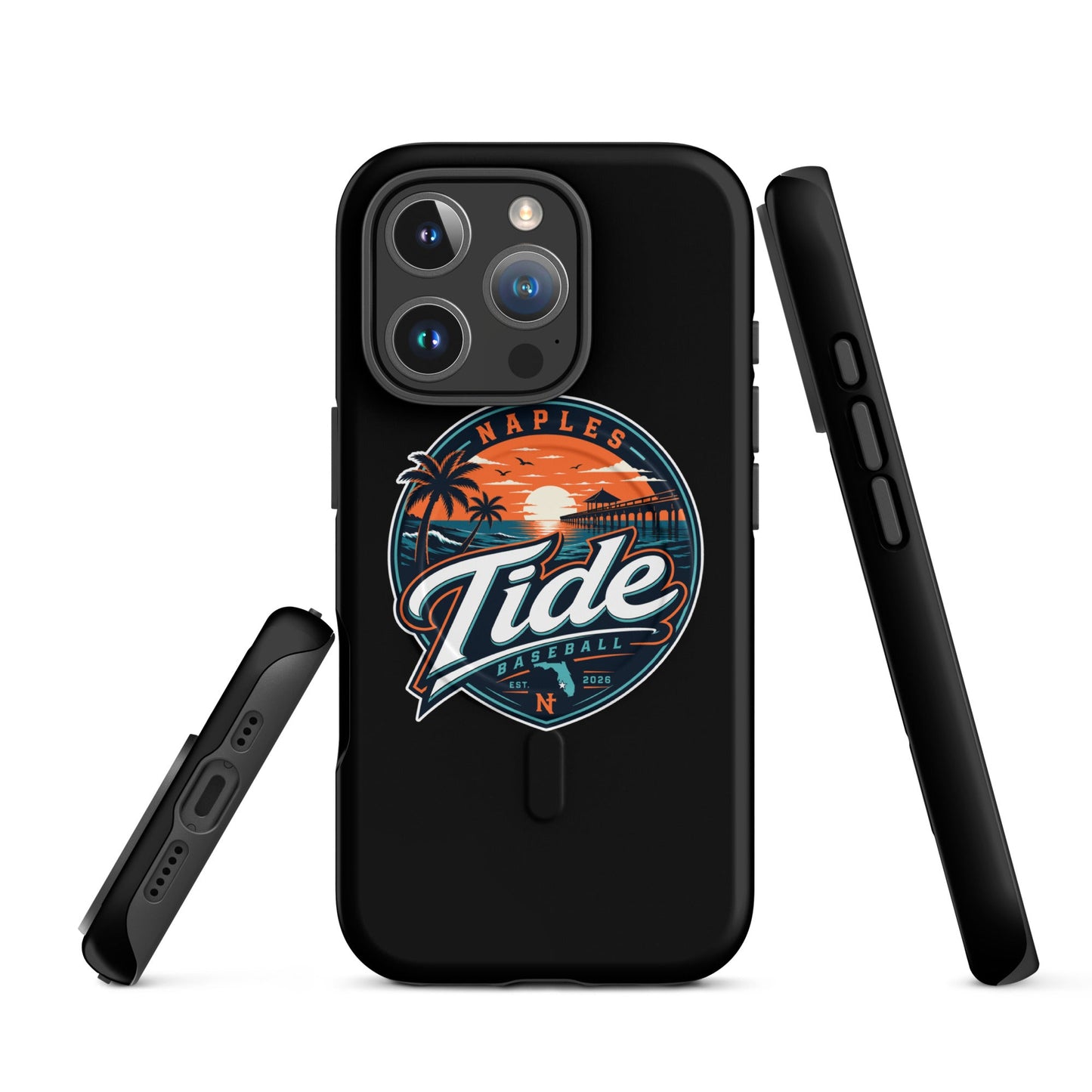 Magsafe Tough Case for iPhone | Naples Tide | Enblem Logo
