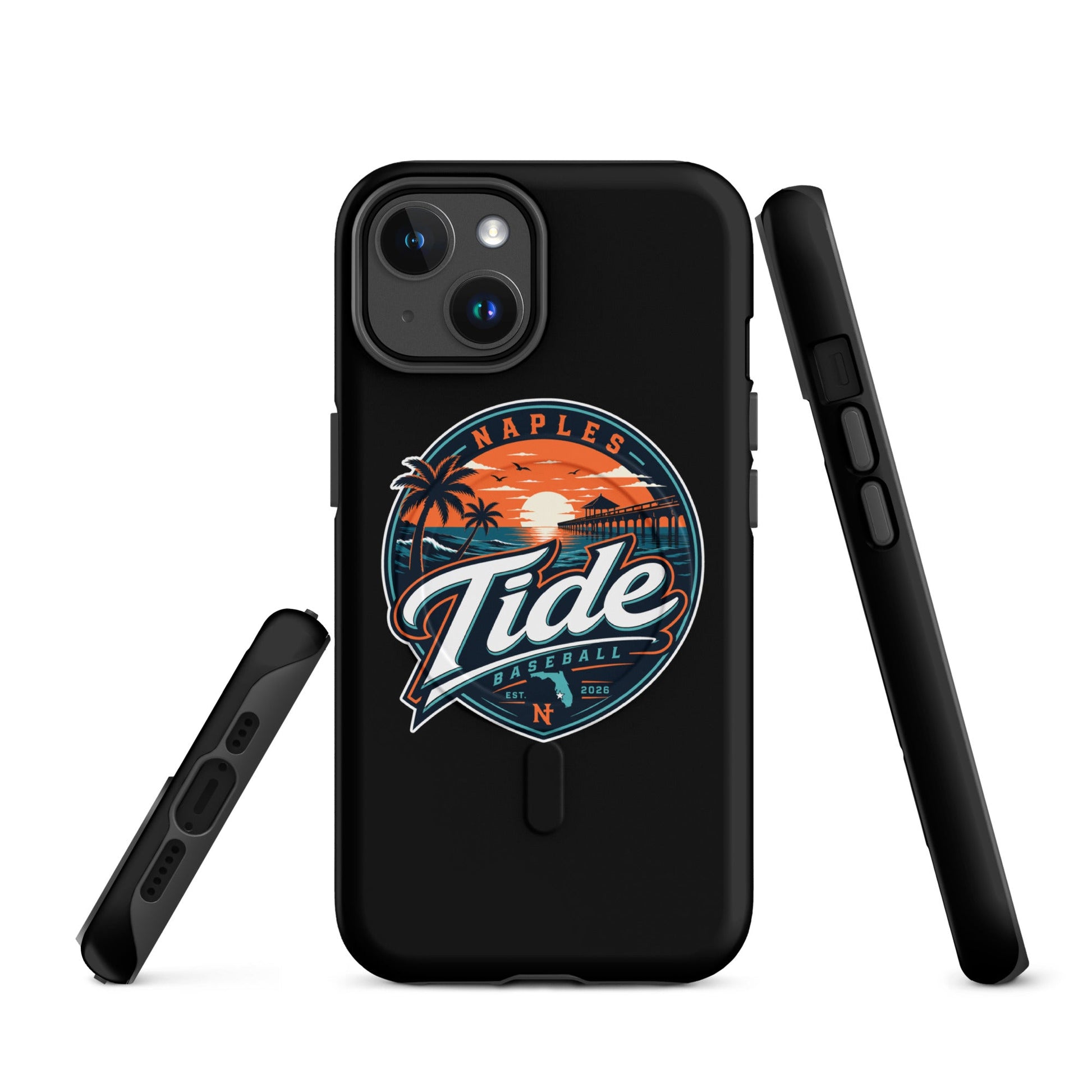 Magsafe Tough Case for iPhone | Naples Tide | Enblem Logo