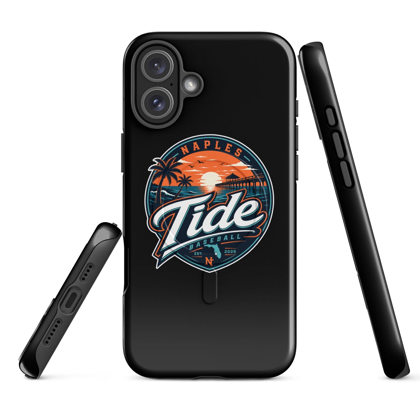 Magsafe Tough Case for iPhone | Naples Tide | Enblem Logo