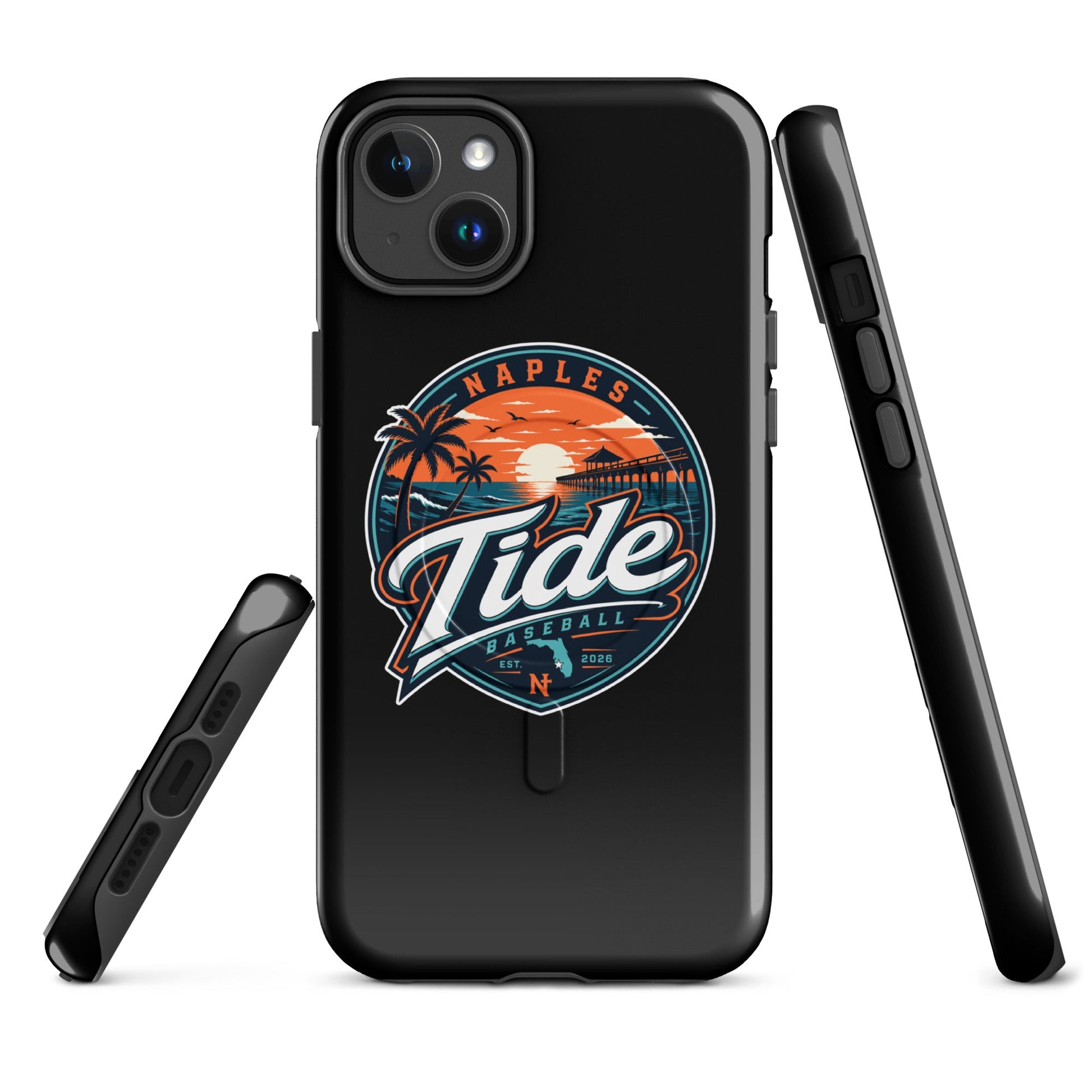 Magsafe Tough Case for iPhone | Naples Tide | Enblem Logo