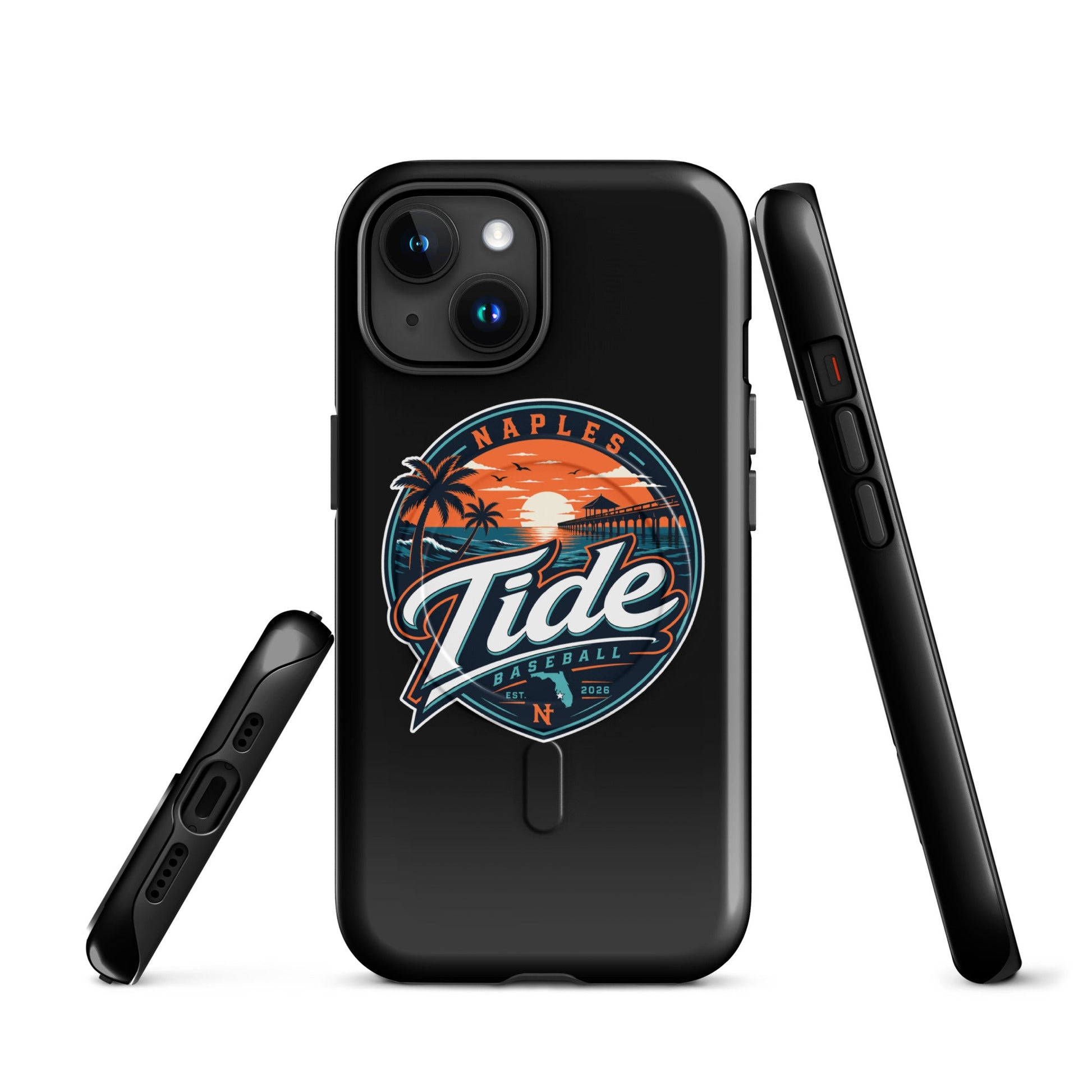 Magsafe Tough Case for iPhone | Naples Tide | Enblem Logo