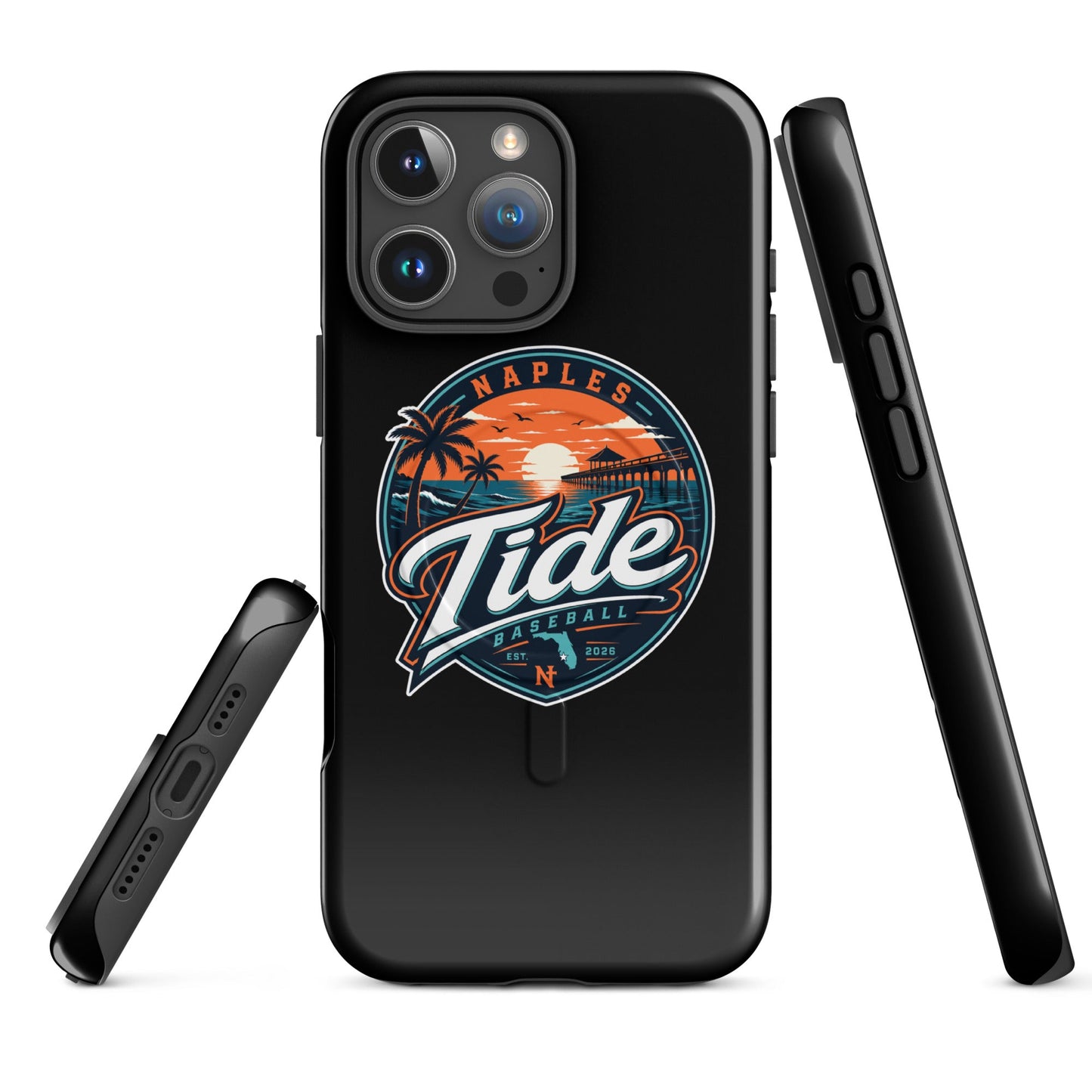 Magsafe Tough Case for iPhone | Naples Tide | Enblem Logo