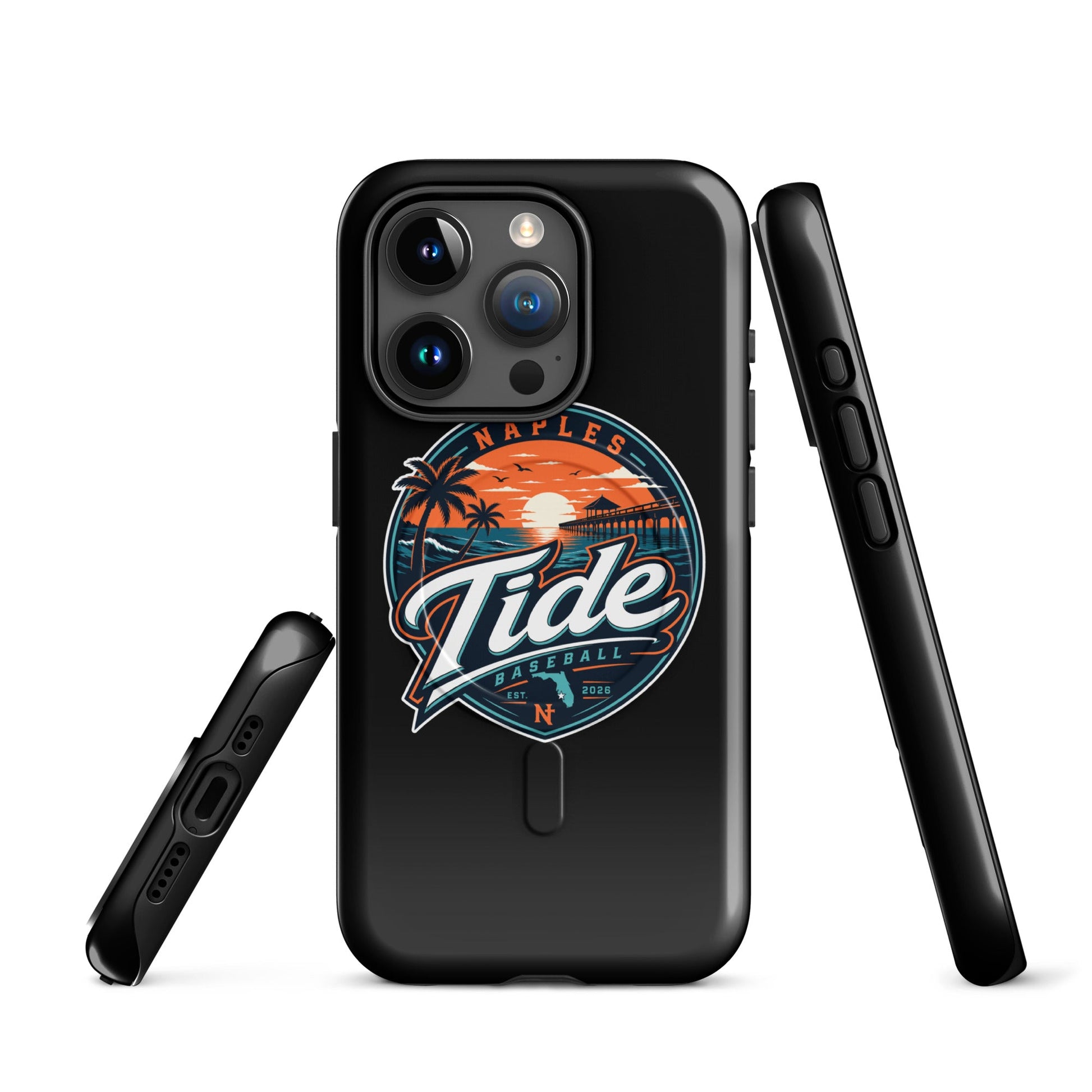 Magsafe Tough Case for iPhone | Naples Tide | Enblem Logo