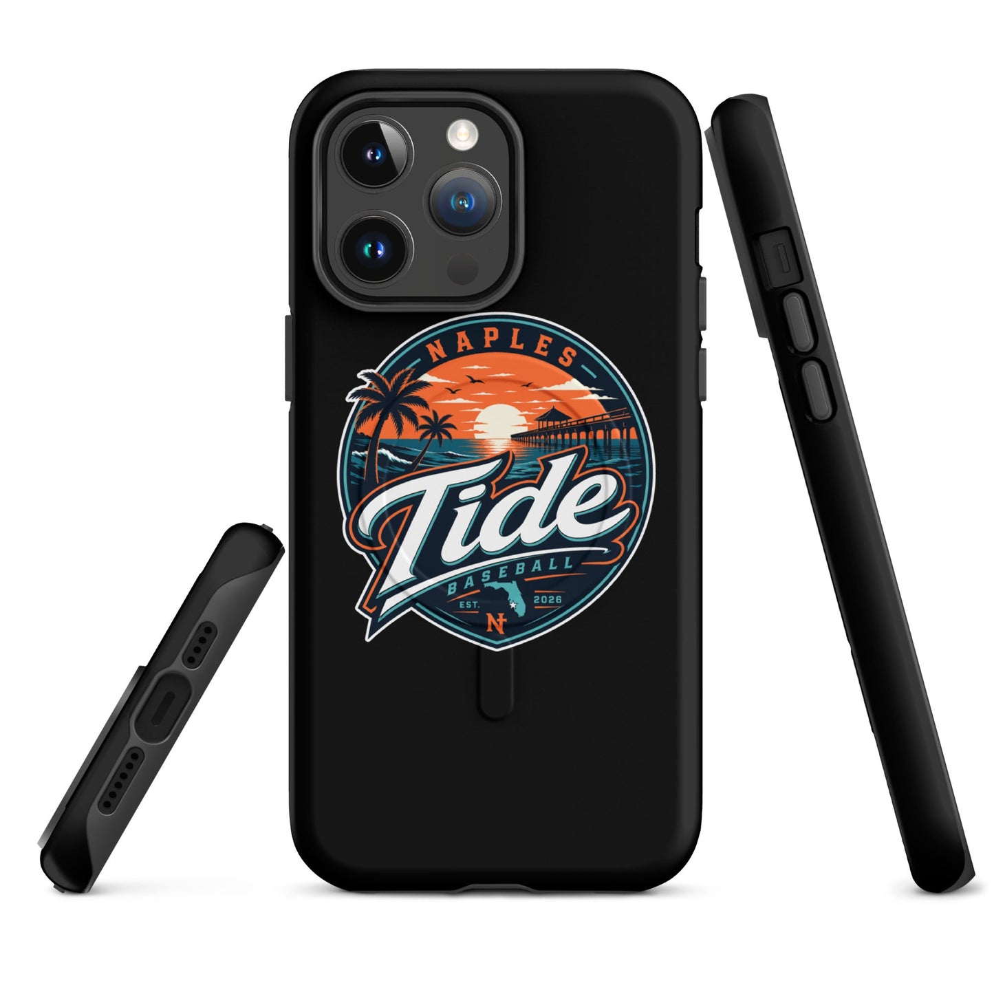 Magsafe Tough Case for iPhone | Naples Tide | Enblem Logo