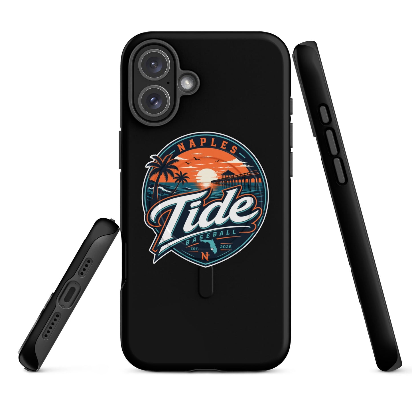 Magsafe Tough Case for iPhone | Naples Tide | Enblem Logo
