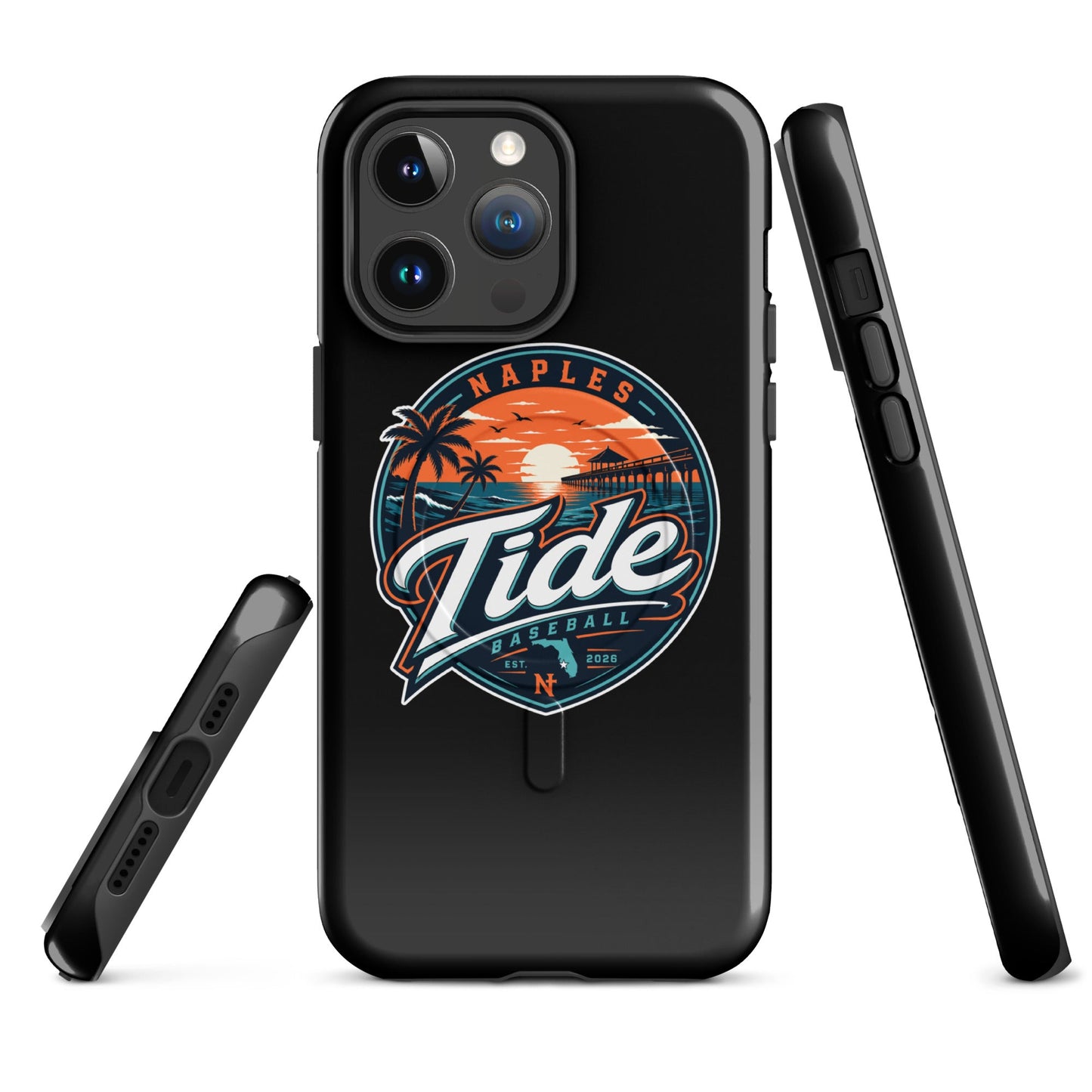 Magsafe Tough Case for iPhone | Naples Tide | Enblem Logo